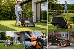 מסרק ושואב דשא סינטטי 1800W PANDA